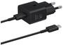 Adapter 1xUSB-C + USb-C kábel Samsung 25W EP-T2510EBE Black