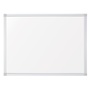 Fehértábla mágneses alukeretes, zománcozott, antimikrobiális 90x120cm, ValueLine Franken