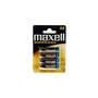 Elem AA ceruza LR6 1,5V super tartós alkaline 4 db/csomag, Maxell