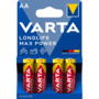 Elem AA ceruza LR06 Longlife Max Power 4 db/csomag, Varta