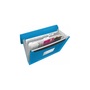 Irattartó mappa, harmonikamappa, A4, PP 6 rekeszes Esselte Vivida kék