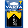 Elem 4,5V 3LR12 Superlife féltartóslapos 1 db/csomag, Varta