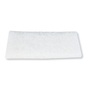 Súroló pad lap 25 x 12 cm fehér