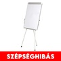 Flipchart tábla 66x96cm, mágneses alukeretes összecsukható Bluering® ÉRTÉKCSÖKKENT!