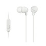Sony MDREX15APW.CE7 mikrofonos fehér fülhallgató