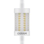 Osram Star műanyag búra/7W/806lm/2700K/R7s LED ceruza