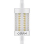 Osram Star műanyag búra/8W/1055lm/2700K/R7s LED ceruza