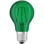 Osram Star üveg búra/2,5W/45lm/7500K/E27/zöld LED körte izzó