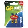 GP Ultra Plus AAA (LR03) alkáli mikro ceruza elem 2db/bliszter