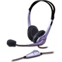 Genius HS-04S dual-jack mikrofonos PC fekete headset
