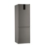 Whirlpool W7 821O OX inox, alulfagyasztós, Hűtő:239L, Fagyasztó:104L, No frost hűtőszekrény