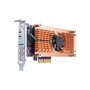 QNAP QM2-2P-244A 2x M.2 SSD port bővítő kártya, PCIe