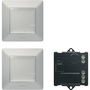 Legrand 752350 Valena Life Netatmo alumínium Párosított szett: 2 vezeték nélküli kapcsoló + mikromodul