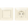 Legrand Valena Life Netatmo Párosított szett: 1 intelligens csatlakozóaljzat + 1 vezeték nélküli kapcsoló elefántcsont