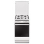 Amica 55343 fehér, szabadonálló, gáz, kombinált, főzőzóna: 4, sütő:62L, grill, tűzhely