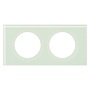 Legrand 069312 Céliane fehérüveg 2-es keret