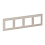 Legrand 754044 Valena Life elefántcsont 4-es keret