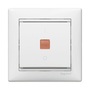 Legrand 774410 Valena jelzőfénnyel fehér egypólusú kapcsoló