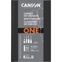 Canson One 14x21,6 cm, álló, 100 g/m2, ragasztott fehér rajzpapírfüzet