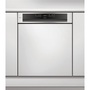 Whirlpool WBO 3T333 P 6.5 X programok száma: 11, beépíthető, 14 terítékes mosogatógép 