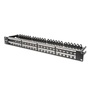 DIGITUS 19" 1U 48port fekete moduláris üres patch panel