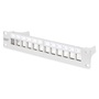 DIGITUS 10" 1U 12port szürke moduláris üres Patch Panel