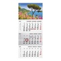 Kalendart 2026 T072 1 tömb Táj mintás speditőrnaptár