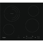 Whirlpool AKT 8900 BA fekete, beépíthető, elektromos üvegkerámia, főzőzóna: 4, beépíthető méret: 56cm, főzőlap