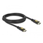 Delock 82583 High Speed HDMI Ethernet - HDMI-A apa > HDMI-A apa 4K 2m kábel