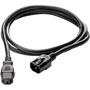 HPE Q0P68A C13 - C14 WW 250V 10Amp 1.4m Black Locking Power Cord