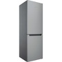 Indesit INFC8 TI21X inox, alulfagyasztós, Hűtő:231L, Fagyasztó:104L, Total No frost hűtőszekrény