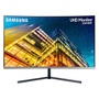 Samsung 31,5" U32R590CWR 4K UHD VA HDMI/DP kékes-sötétszürke ívelt LED monitor