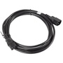 Lanberg CA-C13E-11CC-0030-BK extension power cable C13->C14 3m VDE