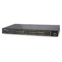 PLANET GS-5220-16S8C 19" 24port Gigabit SFP L2+/L4 menedzselhető switch