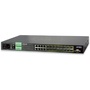PLANET MGSW-24160F 19" 16port Gigabit SFP L2/L4 menedzselhető switch