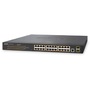 PLANET GS-4210-24P2S 19" 24port GbE LAN 2xSFP menedzselhető PoE switch