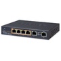PLANET GSD-604HP asztali 4port GbE LAN nem menedzselhető PoE switch