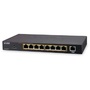 PLANET GSD-908HP asztali 8port GbE LAN nem menedzselhető PoE switch
