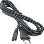 Akyga "nyolc" 3m Europlug CEE 7/16 - IEC C7 SN-14 piskóta tápkábel