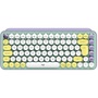 Logitech POP Keys with Emoji US mentazöld vezeték nélküli billentyűzet