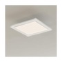 Kohl Disc Slim SQ K51701.02.SR.WH-WH.OP.ST.8.30.PU IP43 Push dimm fehér mennyezeti négyzetes LED lámpatest