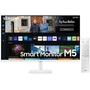 Samsung 32" M5 S32BM501EU FHD VA HDMI/USB/Bluetooth/WiFi fehér smart monitor távirányítóval