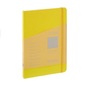 Fabriano Ecoqua Plus A5 80 lapos sárga vonalas notesz