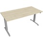 Hobis MOTION  MS 2 1600 akác 160 cm hossz, standard állíthatóságú elektr.állítható asztal