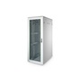 DIGITUS Rack Unique 19" 42U 2053x800x1200mm üvegajtós szürke álló rack szekrény