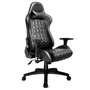 Spirit of Gamer BLACKHAWK Leather fekete bőr gamer szék