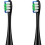 Oclean X / X PRO / Z1 / Flow / AIR / One 2db-os fekete plaque control fogkefe pótfej