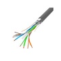 Lanberg LCF6-11CU-0305-S Cat.6 F/UTP AWG23 Eca PVC 305m árnyékolt szürke fali kábel