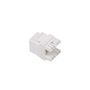 Lanberg KSUA-1000 Cat.6A UTP 180°-os betűzős árnyékolatlan RJ45 Keystone jack