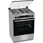 Gorenje GKS6C70XF inox, szabadonálló, gáz, kombinált, főzőzóna: 4, sütő:71L, grill, tűzhely